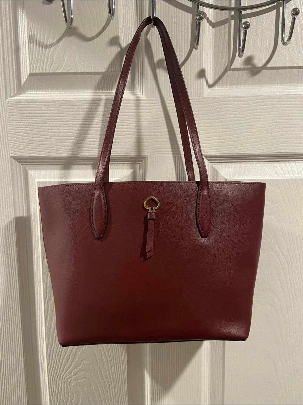 ♠️ Kate Spade Adel Large Tote - Burgundy ♠️